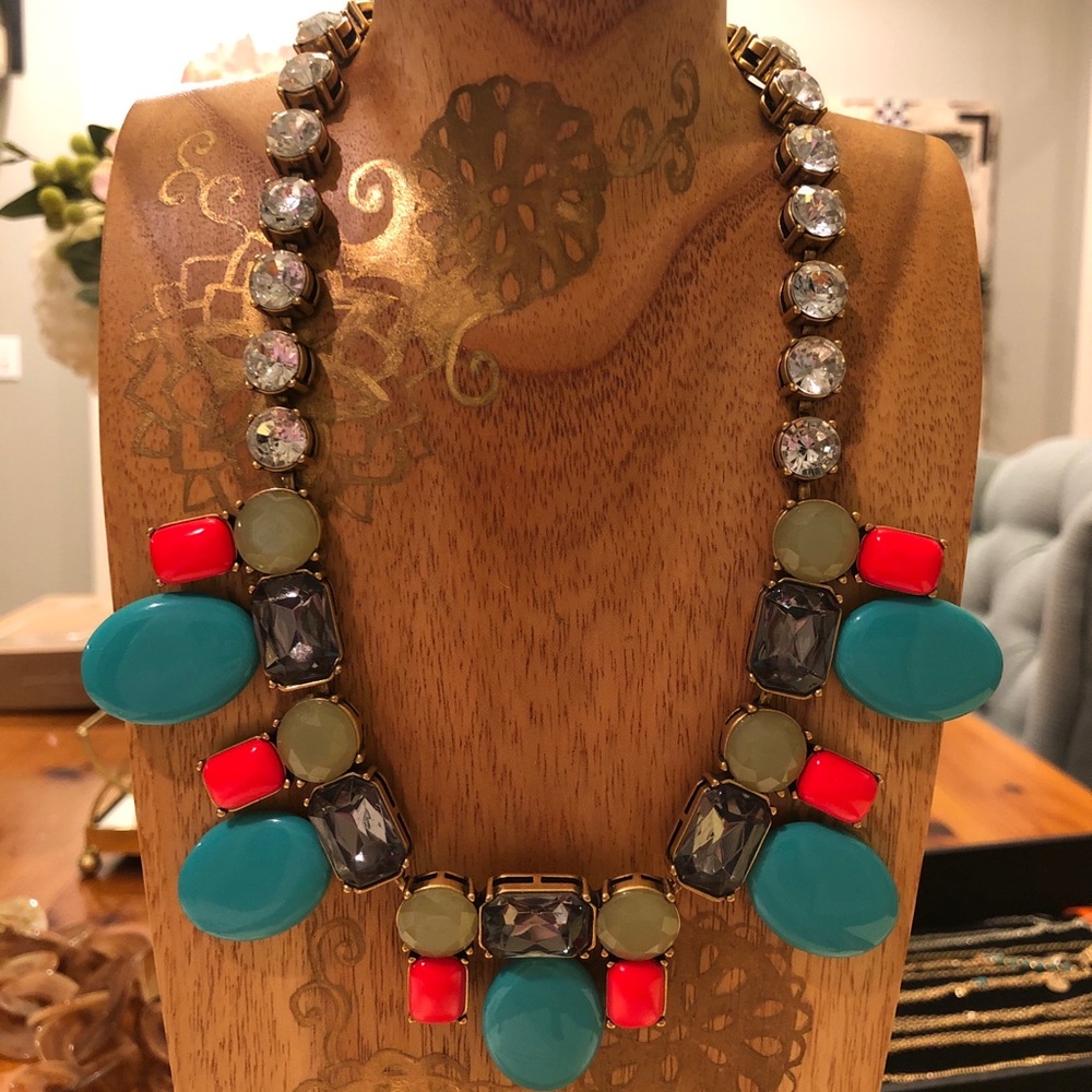 JCrew statement jewel necklace